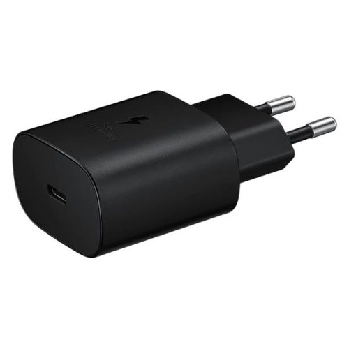 GYÁRI SAMSUNG MINŐSÉGŰ TÖLTŐ GYORSTÖLTŐ ADAPTER 25W TYPE-C FEKETE EP-TA800