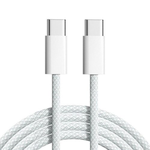 EREDETI GYÁRI APPLE MINŐSÉGŰ IPHONE 15 GYORSTÖLTŐ TÖLTŐKÁBEL USB-C - USB-C 65W