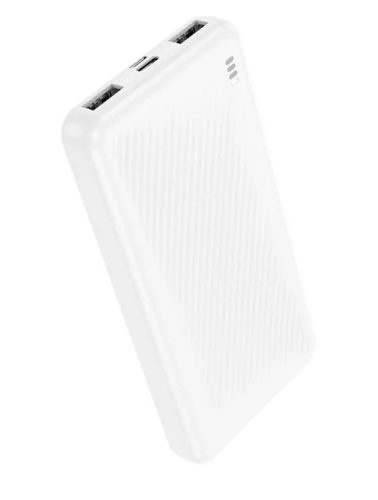 POWERBANK 10000MAH BOROFONE BJ55 TÖLTŐ GYORSTÖLTŐ FEHÉR 